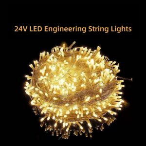 24V LED engineering string lights for outdoor decoration
