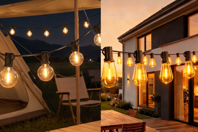 G40 vs ST38 String Lights: Which One Is Better for Outdoor Decoration?