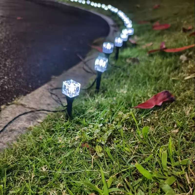 Solar Ice Cube String Lights - Image 5